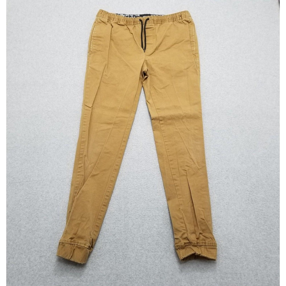 Amplify Pants Mens Medium‎ Beige Khaki Pockets Chino Casual 32x31